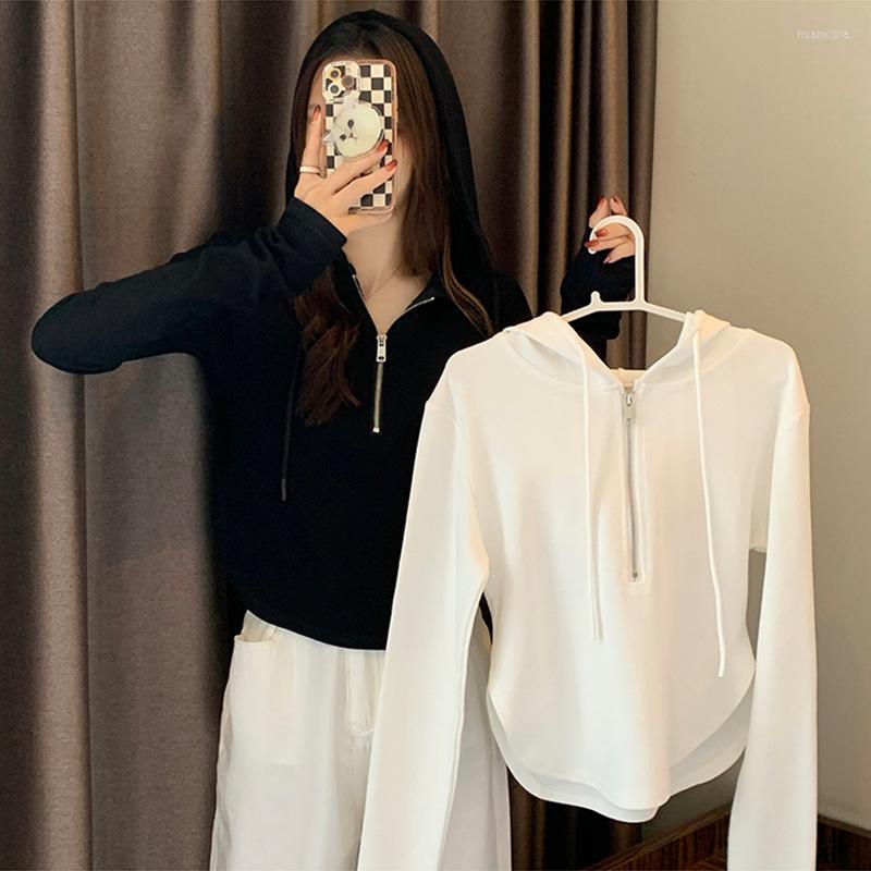 Women's Hoodies Women Crop Top Hoodie Casual Long Sleeve Hooded Short Sweatshirt Korean Style Loose Thin Fashion, Style 03
Women's Hoodies Women Crop Top Hoodie Casual Long Sleeve Hooded Short Sweatshirt Korean Style Loose Thin Fashion, Style 03