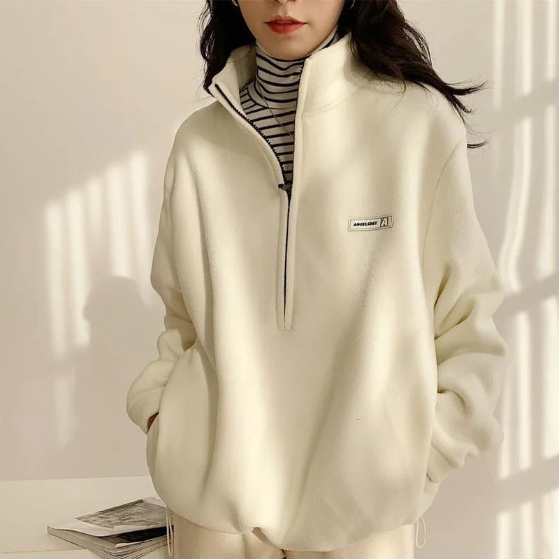 Women's Hoodies Sweatshirts Deeptown Vintage Casual Fleece Women Japanese Korean Fashion Preppy Female Zipper Winter Loose All-match 221206, Beige
Women's Hoodies Sweatshirts Deeptown Vintage Casual Fleece Women Japanese Korean Fashion Preppy Female Zipper Winter Loose All-match 221206, Beige
