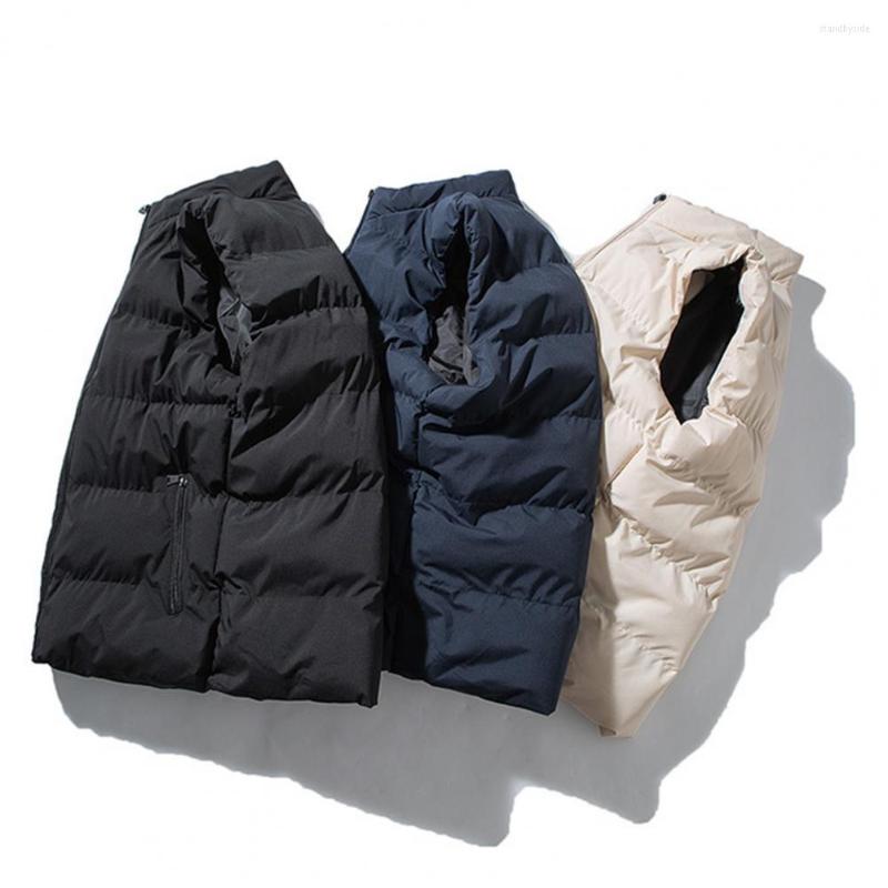 Men's Vests Keep Warm Neck Protection Stand Collar Winter Cotton Vest For Daily Wear, Blue
Men's Vests Keep Warm Neck Protection Stand Collar Winter Cotton Vest For Daily Wear, Blue