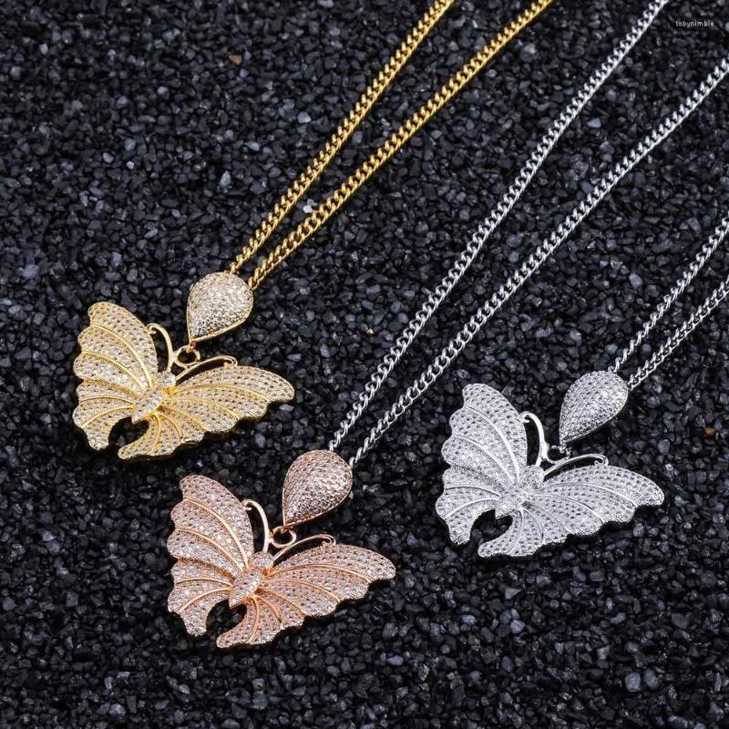 Pendant Necklaces Hip Hop Rapper Men Women Jewelry Shiny Cubrc Zirconia Bling CZ Butterfly Pendants Necklace For Girls Couple Gift Cuban
Pendant Necklaces Hip Hop Rapper Men Women Jewelry Shiny Cubrc Zirconia Bling CZ Butterfly Pendants Necklace For Girls Couple Gift Cuban