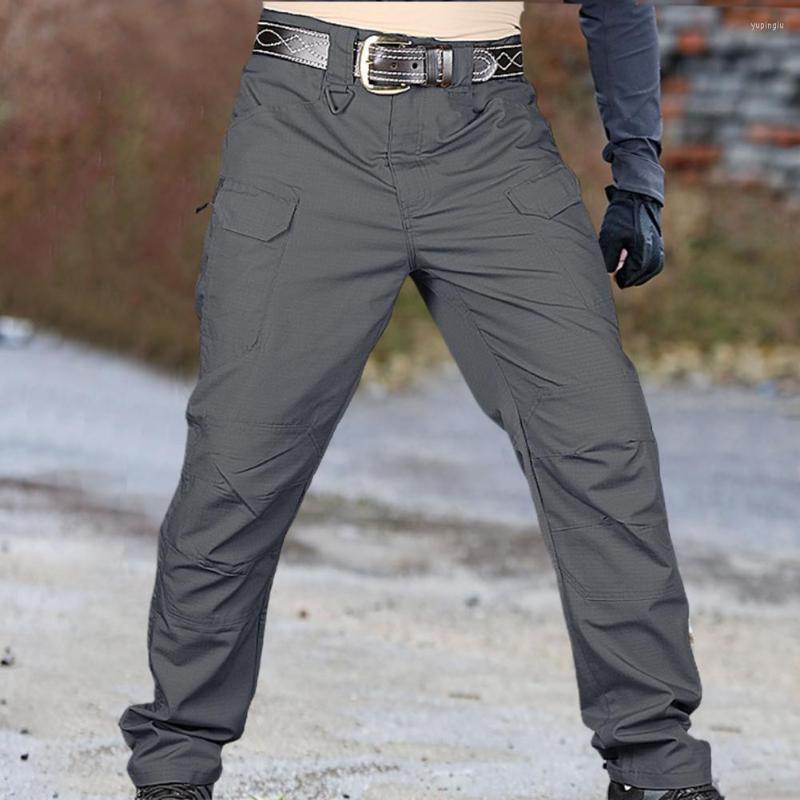 Men's Pants Outdoor Chic Waterproof Men Trousers All Match Multi Pockets For Jungle Adventure, Khaki
Men's Pants Outdoor Chic Waterproof Men Trousers All Match Multi Pockets For Jungle Adventure, Khaki
