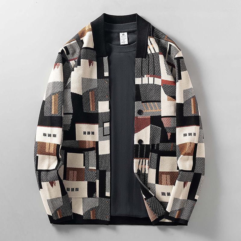 Men's Sweaters 2022 Autumn Geometric Oil Painting Camouflage Irregular Cardigan Coat Men, Picture color
Men's Sweaters 2022 Autumn Geometric Oil Painting Camouflage Irregular Cardigan Coat Men, Picture color