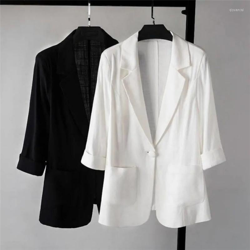 Women's Suits Fashion Spring Autumn Thin Suit Jacket 2022 Women Blazer Ice Silk Cotton Summer Casual Sun Protection Female Outerwear, Rose red
Women's Suits Fashion Spring Autumn Thin Suit Jacket 2022 Women Blazer Ice Silk Cotton Summer Casual Sun Protection Female Outerwear, Rose red