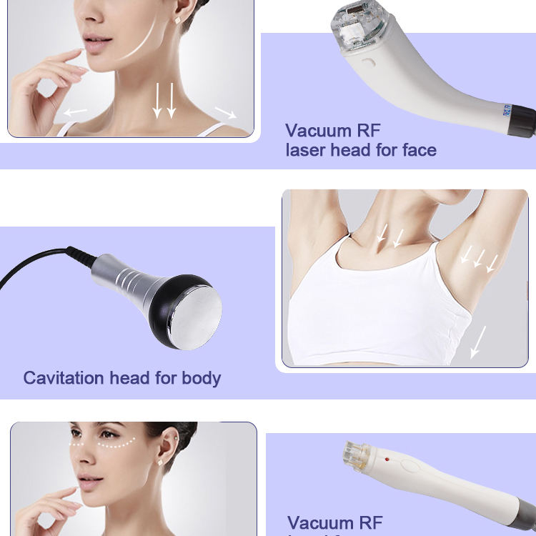2023 Slimming RF Vacuum Roller 40k Cavitation Fat Burning Body Shaping Contouring Skin Tightening Device