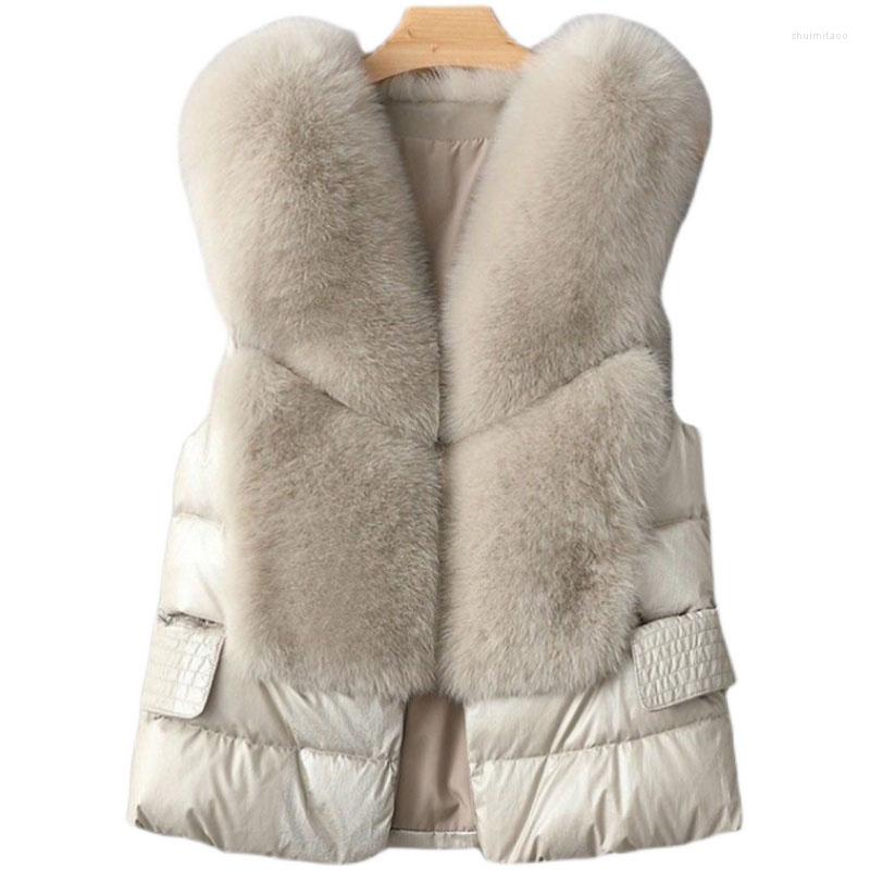 Women' Vests 2022 Elegant Women Autumn Winter Down Vest Coat Imitation Fur Collar Jacket Female Plus Size Casual Street Waistcoat F343, Black
Women' Vests 2022 Elegant Women Autumn Winter Down Vest Coat Imitation Fur Collar Jacket Female Plus Size Casual Street Waistcoat F343, Black