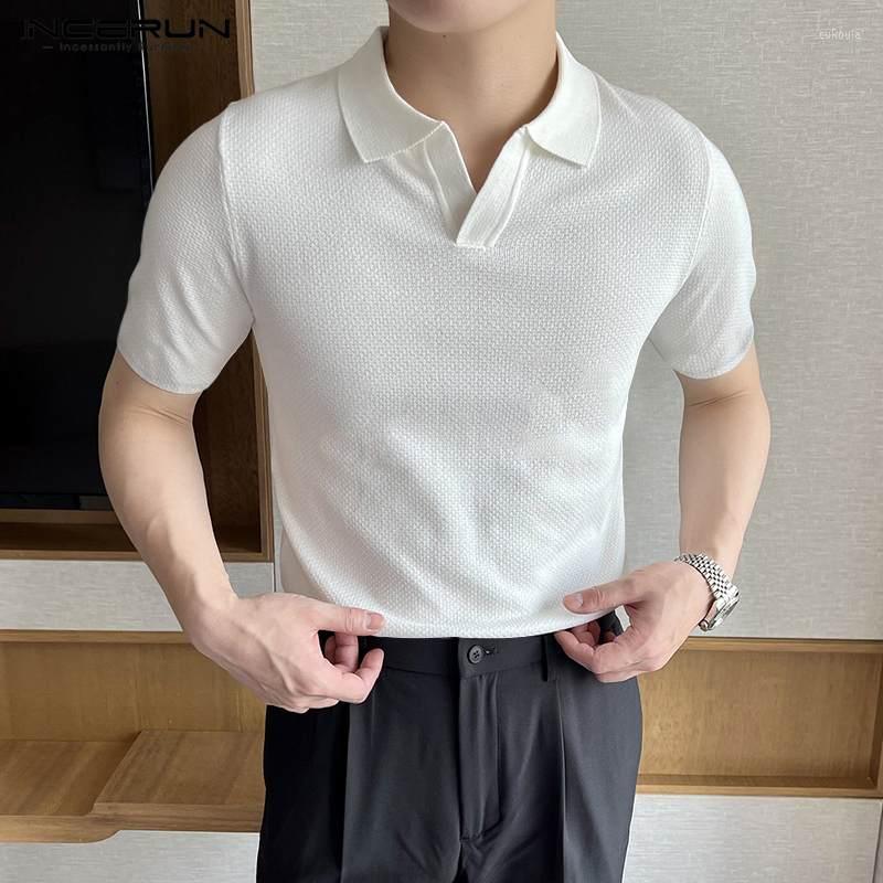 Men' T Shirts Handsome Well Fitting Tops INCERUN Men' Lapel Camiseta Stylish Male Solid Comfortable Short Sleeve T-shirts -5XL 2022, Black
Men' T Shirts Handsome Well Fitting Tops INCERUN Men' Lapel Camiseta Stylish Male Solid Comfortable Short Sleeve T-shirts -5XL 2022, Black