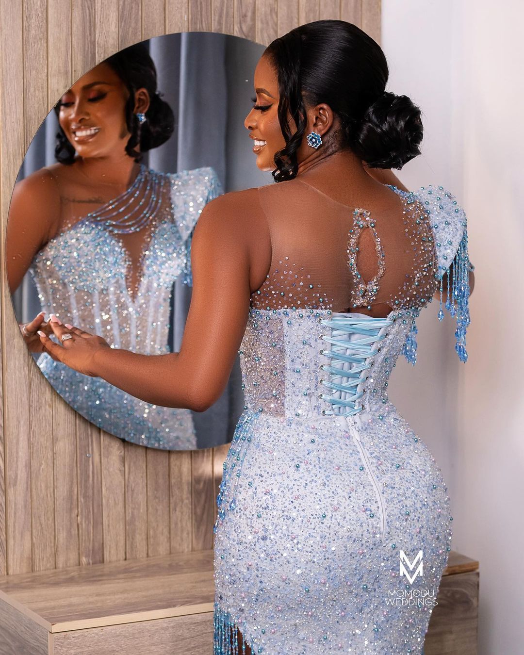 2023 Arabic Aso Ebi Luxurious Mermaid Prom Dresses Crystals Beaded Evening Formal Party Second Reception Birthday Engagement Gowns Dress ZJ302