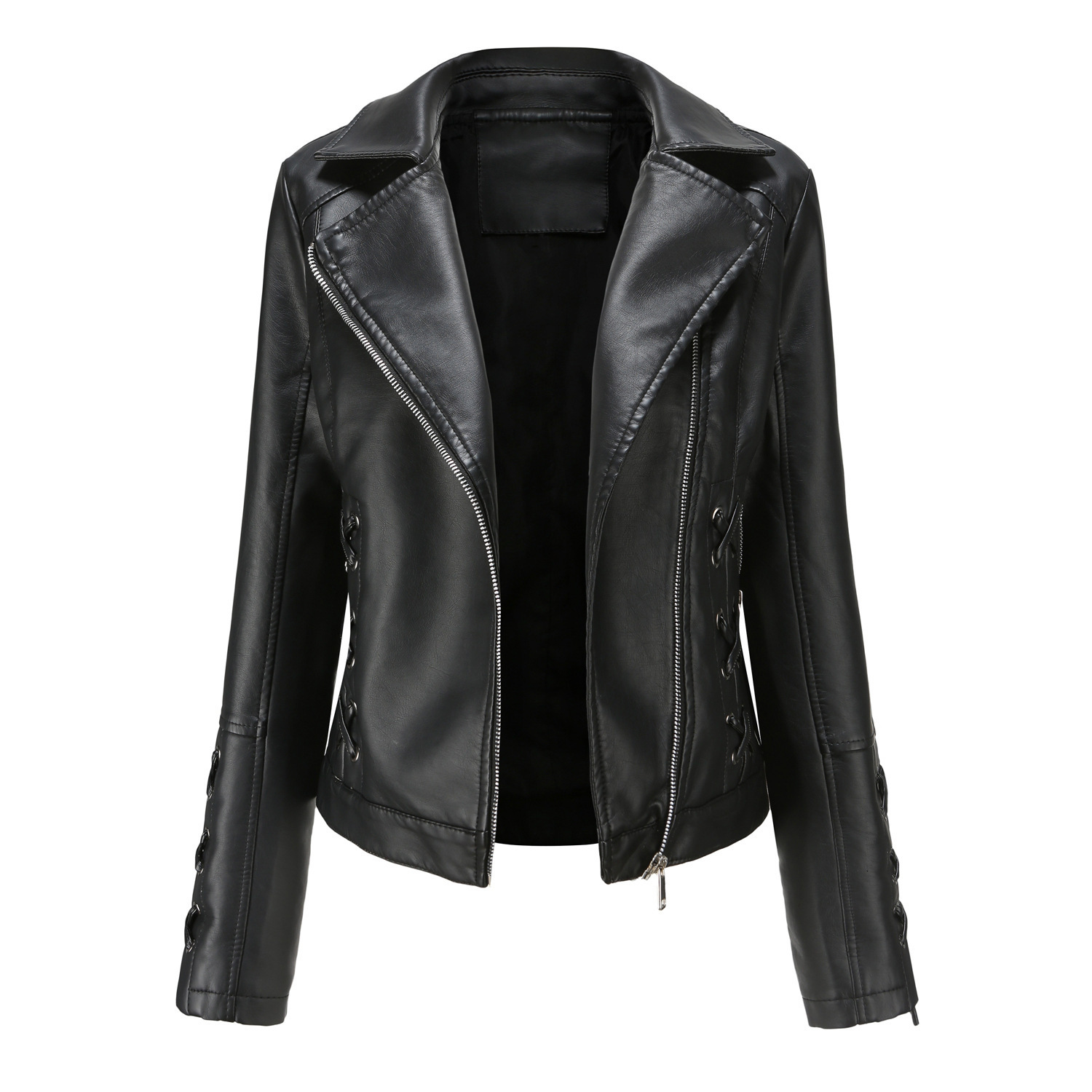 Women's Leather Faux Women Jacket Spring Coat Black Red Moto Biker Zipper Ladies Green Beige Chaqueta Mujer Veste Femme Autumn 221206
Women's Leather Faux Women Jacket Spring Coat Black Red Moto Biker Zipper Ladies Green Beige Chaqueta Mujer Veste Femme Autumn 221206