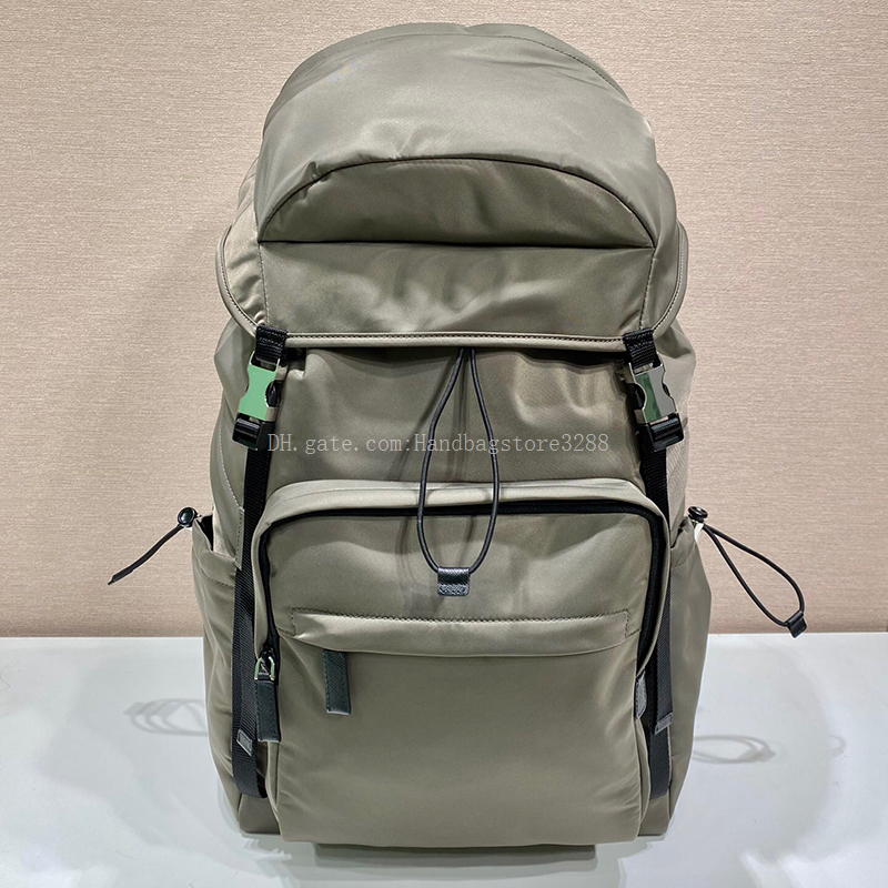 P triangle brand designer men backpack luxury camping bag saffiano leather new style school bag fashion ladies bags canvas purses card holder original Re-Nylon 52cm, Khaki
P triangle brand designer men backpack luxury camping bag saffiano leather new style school bag fashion ladies bags canvas purses card holder original Re-Nylon 52cm, Khaki