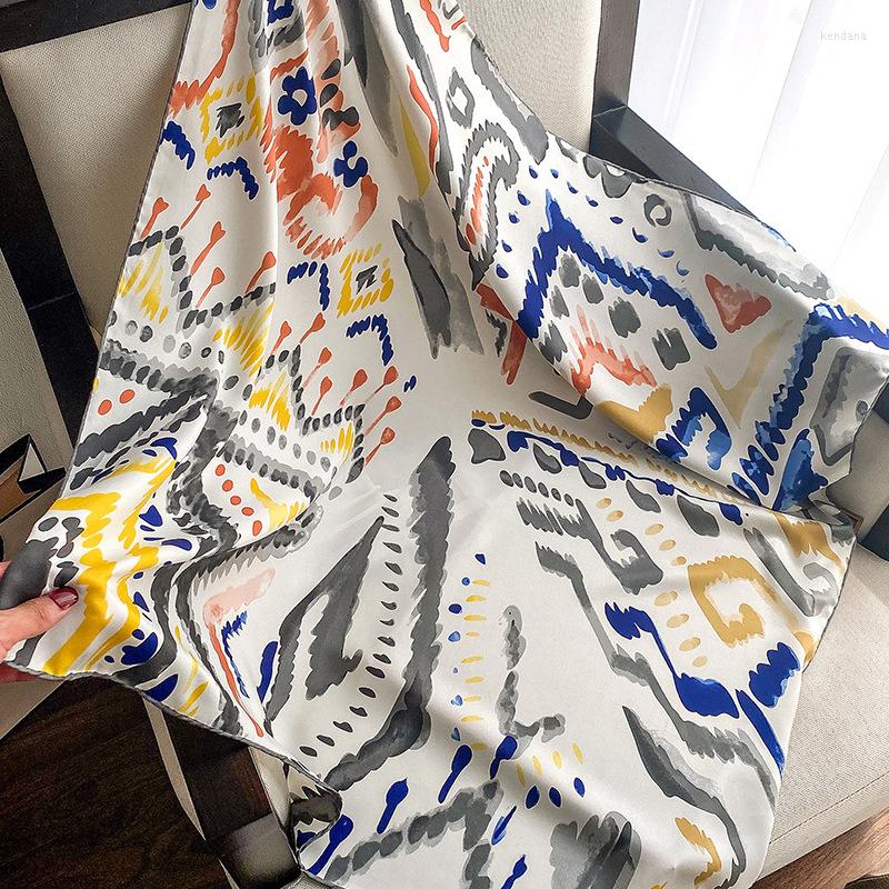 Scarves Graffiti Silk Scarf Women Hair Neck Square Office Ladies Shawl Bandanna 90CM Hijab Handkerchief Muffler Foulard FJ557
Scarves Graffiti Silk Scarf Women Hair Neck Square Office Ladies Shawl Bandanna 90CM Hijab Handkerchief Muffler Foulard FJ557