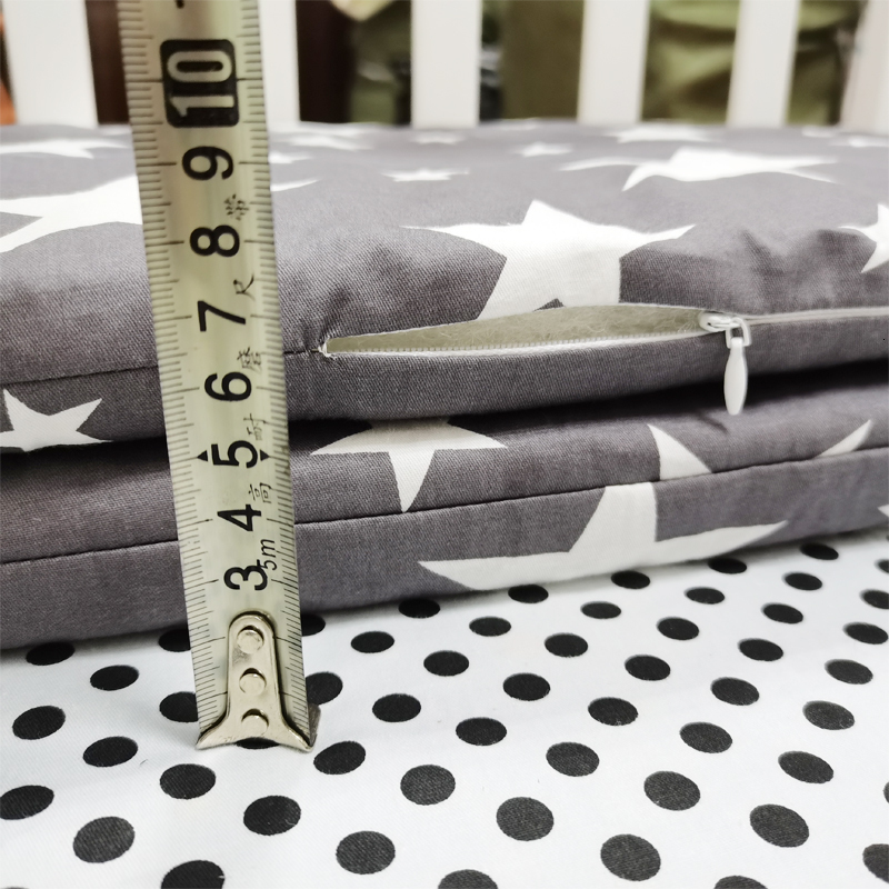 Bed Rails 20030cm Baby Crib Fence Cotton Protection Railing Thicken Bumper Onepiece Around Protector Room Decor 230823