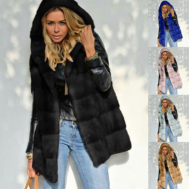 Women' Fur High Quality 2023 Medium Long Fall Winter Solid Color Loose Plush Imitation Vest, Black
Women' Fur High Quality 2023 Medium Long Fall Winter Solid Color Loose Plush Imitation Vest, Black