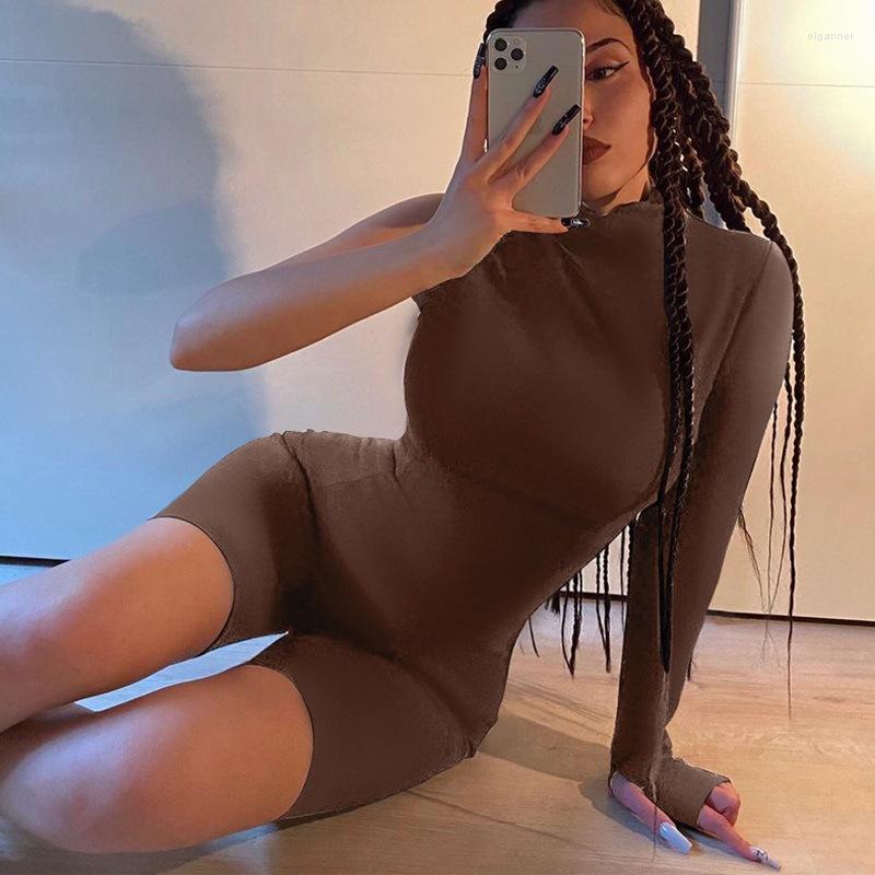 Women' Tracksuits 2022 Summer One Shoulder Long Sleeve Slim Jump Suit For Women, Light brown
Women' Tracksuits 2022 Summer One Shoulder Long Sleeve Slim Jump Suit For Women, Light brown
