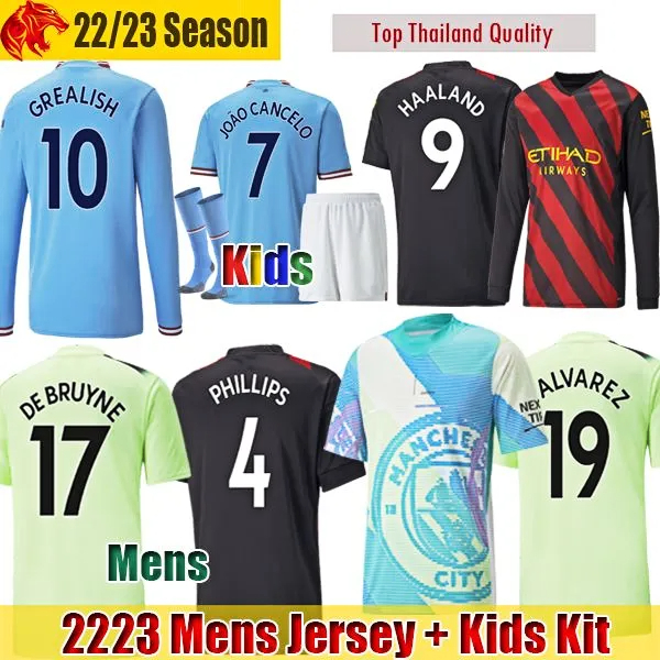 22 23 HAALAND Soccer Jerseys MAN CITYs Esports DE BRUYNE 2022 GREALISH PHILLIPS MAHREZ FODEN Mancheste 1206rs Football Shirt Mens Long Sleeve Jersey Kids Kit, Kids 2223 third
22 23 HAALAND Soccer Jerseys MAN CITYs Esports DE BRUYNE 2022 GREALISH PHILLIPS MAHREZ FODEN Mancheste 1206rs Football Shirt Mens Long Sleeve Jersey Kids Kit, Kids 2223 third