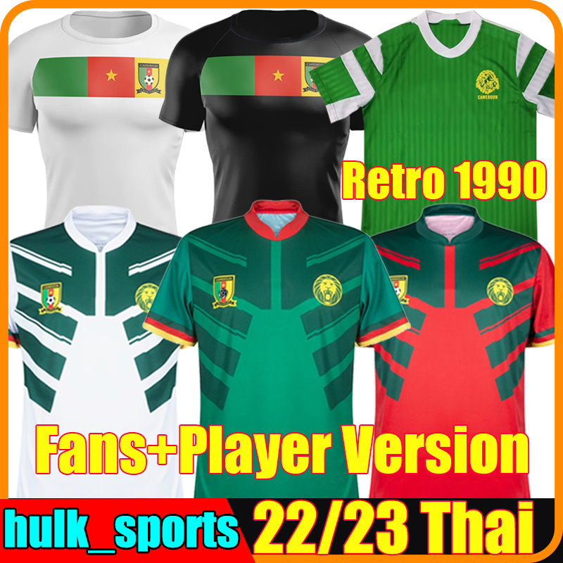 2022 CAMEROON soccer jerseys world cup ABOUBAKAR CHOUPO-MOTING BAHOKEN BASSOGOG GANAGO EKAMBI national team fan player version retro 1990 home football shirts, Cameroon 22-23 third
2022 CAMEROON soccer jerseys world cup ABOUBAKAR CHOUPO-MOTING BAHOKEN BASSOGOG GANAGO EKAMBI national team fan player version retro 1990 home football shirts, Cameroon 22-23 third