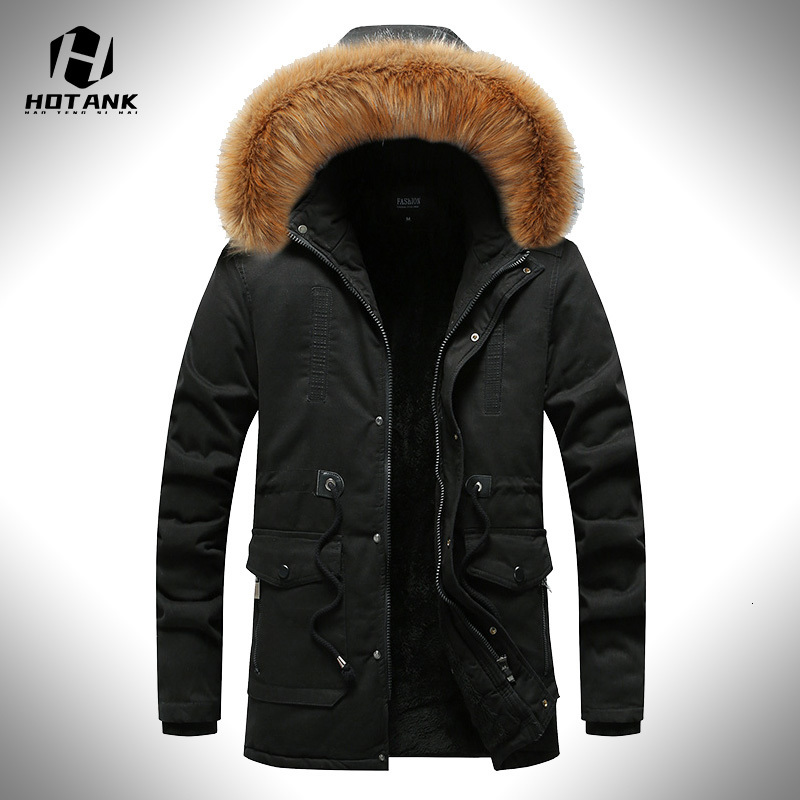 Mens Down Parkas Men Parka Winter Thick Warm Fleece Coats Hooded Fur Collar Overcoat Fashion Casual Coat Outdoor Windpoof Clothing 221206, Lsjs1929khaki
Mens Down Parkas Men Parka Winter Thick Warm Fleece Coats Hooded Fur Collar Overcoat Fashion Casual Coat Outdoor Windpoof Clothing 221206, Lsjs1929khaki