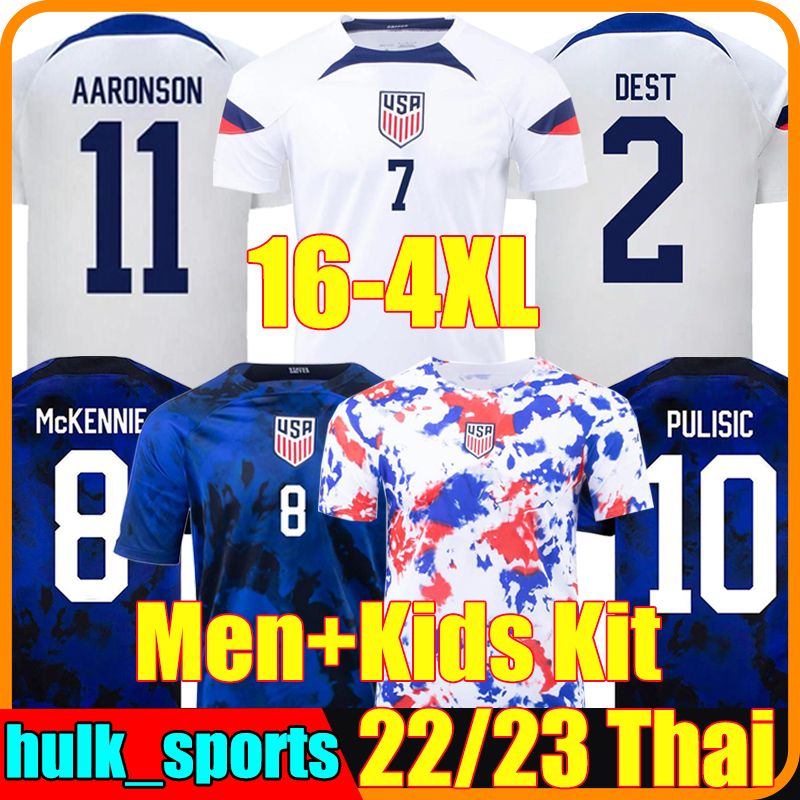 XXXL 4XL 2022 PULISIC USAS soccer jerseys 22/23 united states football shirt AARONSON 2023 America REYNA McKENNIE MORRIS DEST YEDLIN Llanez ADAMS LONG men kids kit, 21-22 away kit
XXXL 4XL 2022 PULISIC USAS soccer jerseys 22/23 united states football shirt AARONSON 2023 America REYNA McKENNIE MORRIS DEST YEDLIN Llanez ADAMS LONG men kids kit, 21-22 away kit
