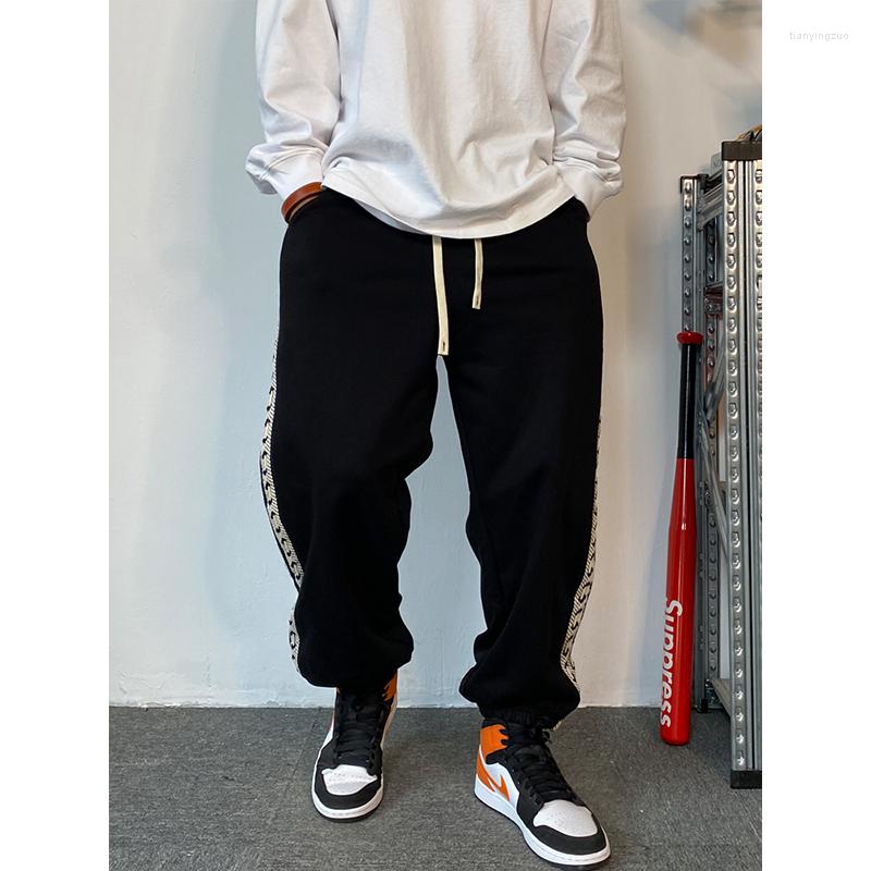 Men's Pants Korean Fashion Hip Hop Sweatpants Casual Harem Jogging Men Clothing Harajuku Stripe Joggers Streetwear, Black
Men's Pants Korean Fashion Hip Hop Sweatpants Casual Harem Jogging Men Clothing Harajuku Stripe Joggers Streetwear, Black