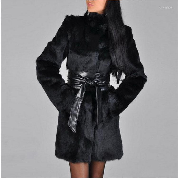 Women' Fur High Quality Autumn And Winter Women' Mink Coat Medium Long Imitation Belt, Black
Women' Fur High Quality Autumn And Winter Women' Mink Coat Medium Long Imitation Belt, Black