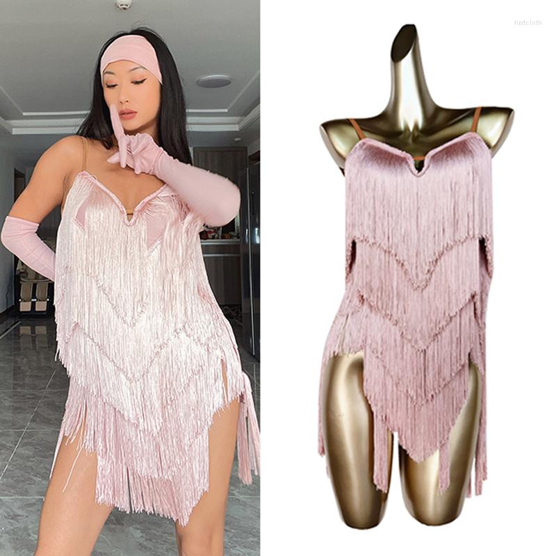 Stage Wear 2022 Pink Latin Dance Dress Women Practice Clothes Cha Rumba Samba Costume Sexy Competition Fringe DNV16681
Stage Wear 2022 Pink Latin Dance Dress Women Practice Clothes Cha Rumba Samba Costume Sexy Competition Fringe DNV16681