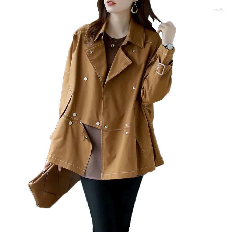 Women's Trench Coats Casaco Feminino Chic Windbreaker Women's Mid-Length Outwear 2022 Spring Autumn Loose 4XL Elegant Coat Female, Khaki
Women's Trench Coats Casaco Feminino Chic Windbreaker Women's Mid-Length Outwear 2022 Spring Autumn Loose 4XL Elegant Coat Female, Khaki