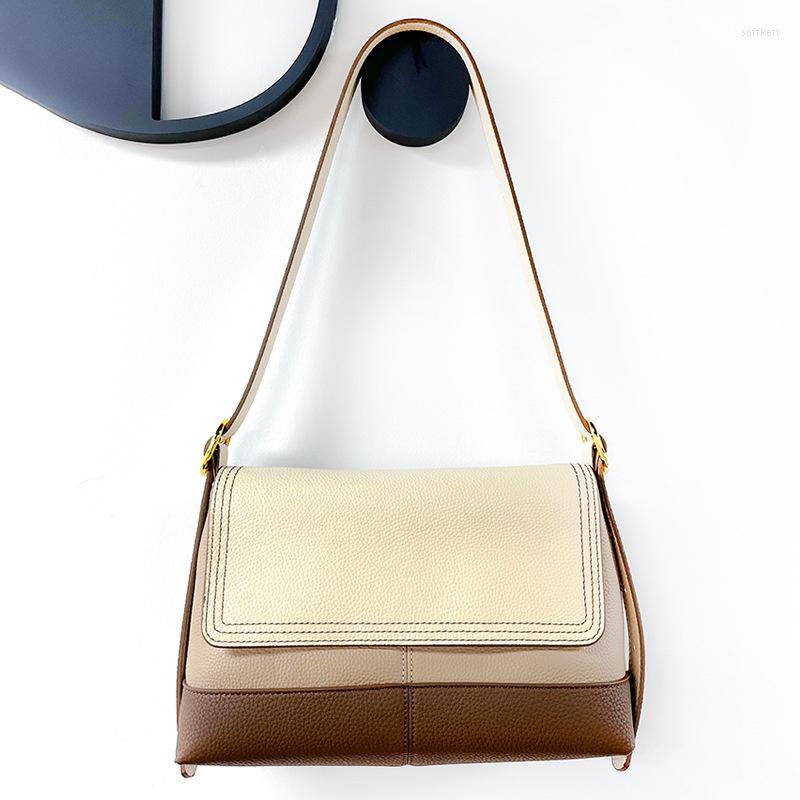 Evening Bags Brand Genuine Luxury High Quality Cowhide Bag On The First Layer Summer Tote 2023 Leather One Shoulder Cross Body Women's B, Grey color matching
Evening Bags Brand Genuine Luxury High Quality Cowhide Bag On The First Layer Summer Tote 2023 Leather One Shoulder Cross Body Women's B, Grey color matching