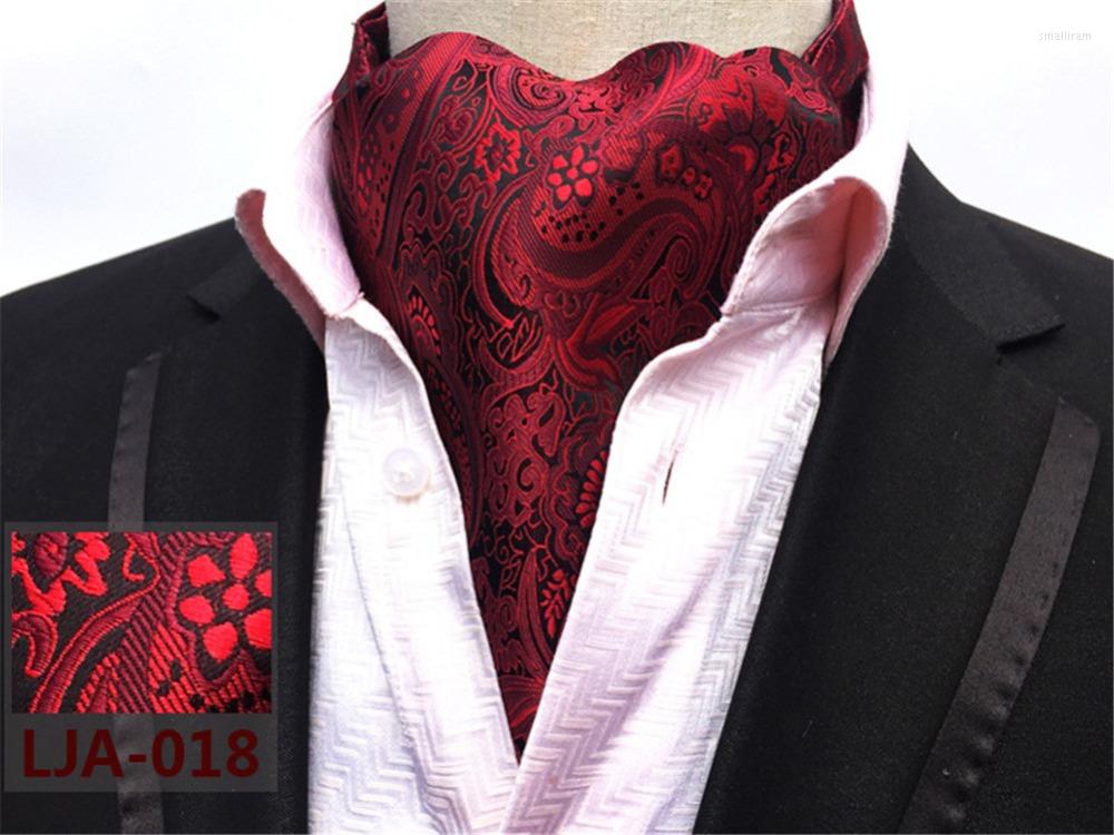 Bow Ties SCST Brand Cravate Red Paisley Floral Prit Gravata Necktie Mens Wedding Neckties Slim Ascot For Men Cravat Silk Tie A056
Bow Ties SCST Brand Cravate Red Paisley Floral Prit Gravata Necktie Mens Wedding Neckties Slim Ascot For Men Cravat Silk Tie A056