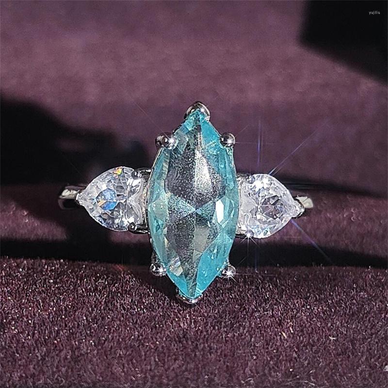 Wedding Rings 2022 Luxury Marquise Silver Color Designer Engagement Ring For Women Anniversary Gift Jewelry Bulk Sell R6199
Wedding Rings 2022 Luxury Marquise Silver Color Designer Engagement Ring For Women Anniversary Gift Jewelry Bulk Sell R6199