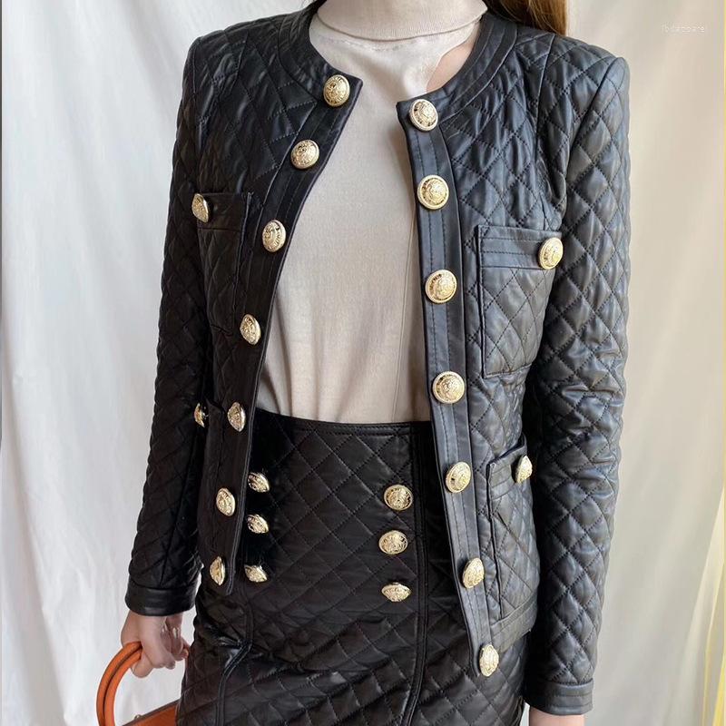 Women' Leather Genuine Jacket Women Coat Real Sheepskin Jackets Female Autumn Vintage Short Small Fragrance Coats Lady Casual Outerwear, Black
Women' Leather Genuine Jacket Women Coat Real Sheepskin Jackets Female Autumn Vintage Short Small Fragrance Coats Lady Casual Outerwear, Black
