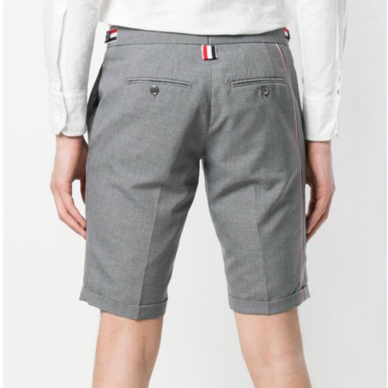 Men's Shorts 2022 Summer Women Men Casual Suit Pants Formal Business Bottom Striped Polyester High Quality Korean Design, Blue
Men's Shorts 2022 Summer Women Men Casual Suit Pants Formal Business Bottom Striped Polyester High Quality Korean Design, Blue