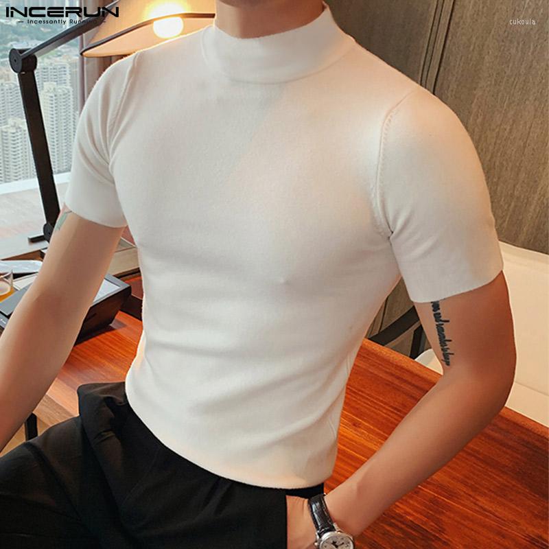 Men' T Shirts Men Casual Shirt Solid Color Turtleneck Short Sleeve Streetwear Camiseta Masculina 2022 Fitness Stylish Tee Tops -5XL, Black
Men' T Shirts Men Casual Shirt Solid Color Turtleneck Short Sleeve Streetwear Camiseta Masculina 2022 Fitness Stylish Tee Tops -5XL, Black