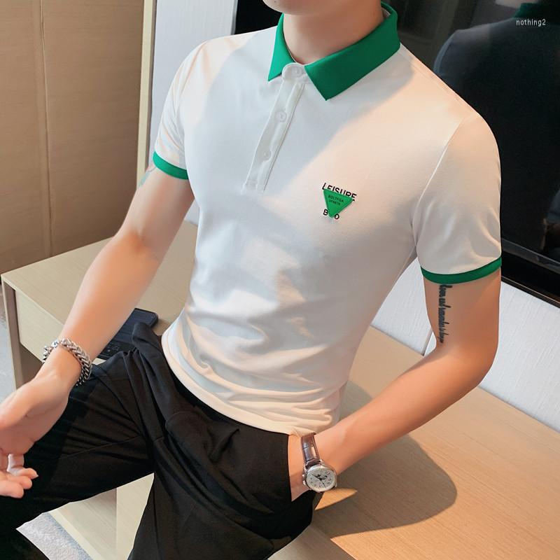 Men's Polos 2022 British Style Summer American Men's Lapel Polo Shirt Cotton Short Sleeve Casual Business Fashion Slim Fit T-shirt S-4XL, White
Men's Polos 2022 British Style Summer American Men's Lapel Polo Shirt Cotton Short Sleeve Casual Business Fashion Slim Fit T-shirt S-4XL, White