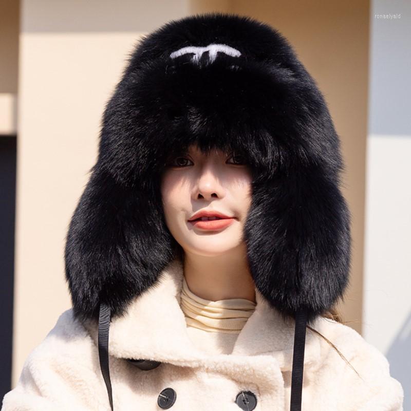 Berets ZDFURS Fur Ushanka Female Male Youth Winter Thickening Northeast Overlord Hat Full Classic Style, Black
Berets ZDFURS Fur Ushanka Female Male Youth Winter Thickening Northeast Overlord Hat Full Classic Style, Black