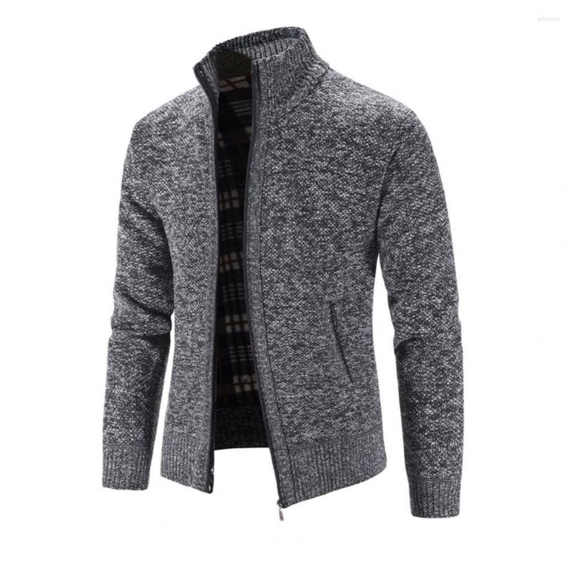 Men's Sweaters Chic Knitting Cardigan Thickened Coldproof Slim Fit Men Causal Sweater Coat, Black
Men's Sweaters Chic Knitting Cardigan Thickened Coldproof Slim Fit Men Causal Sweater Coat, Black