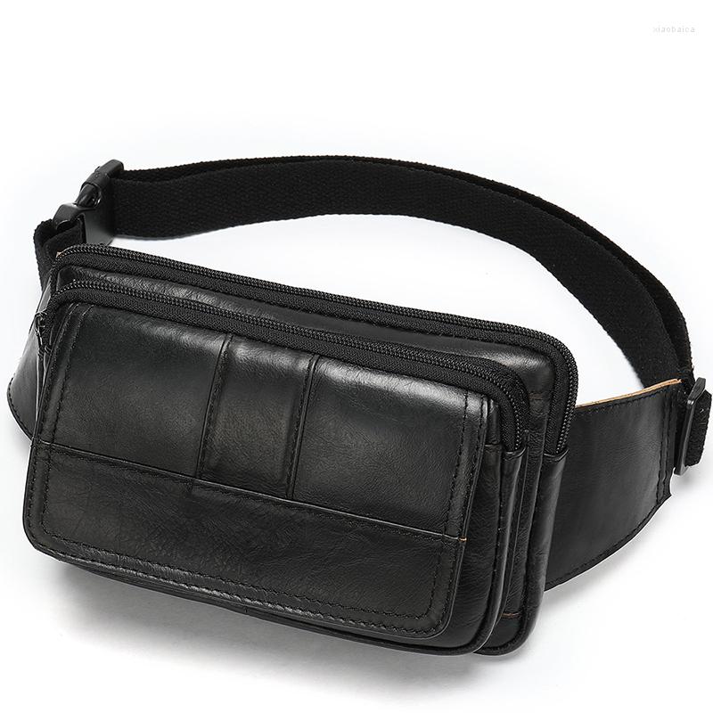 Waist Bags Genuine Leather Men's Bag Head Layer Cowhide Shoulder Chest Retro Pouch Business Cash Register, 8977black
Waist Bags Genuine Leather Men's Bag Head Layer Cowhide Shoulder Chest Retro Pouch Business Cash Register, 8977black