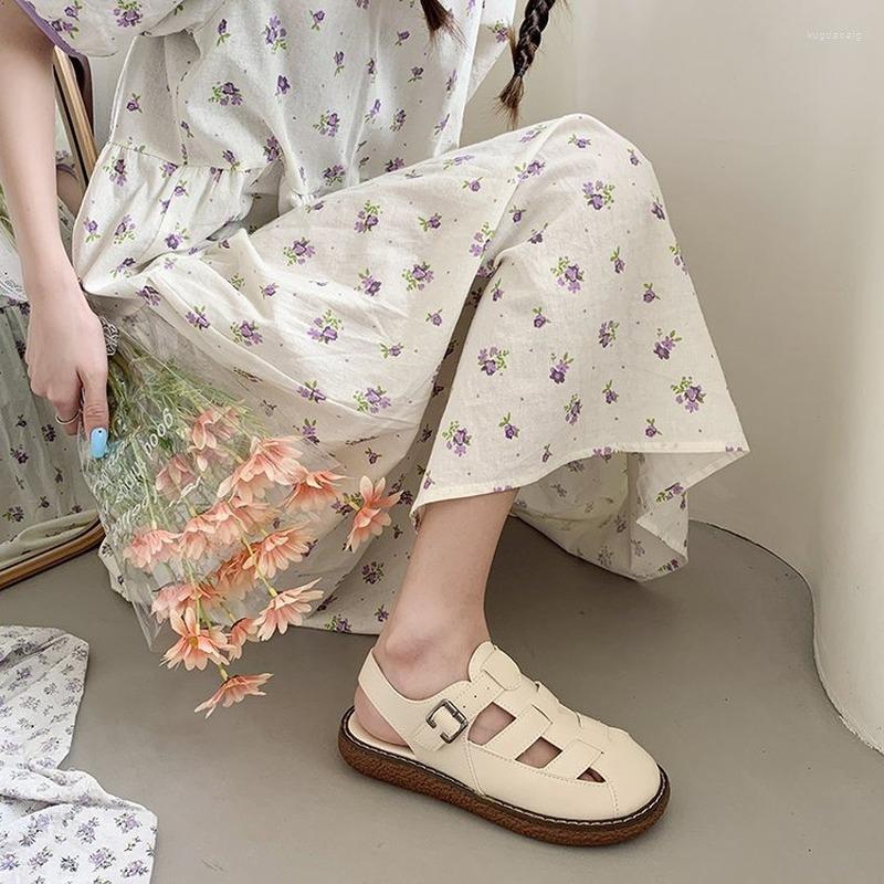Sandals Sandal Woman 2022 Summer Korean Baotou Flat Bottom Students Casual Fashion A Word Roman Shoes Women, Rice white
Sandals Sandal Woman 2022 Summer Korean Baotou Flat Bottom Students Casual Fashion A Word Roman Shoes Women, Rice white