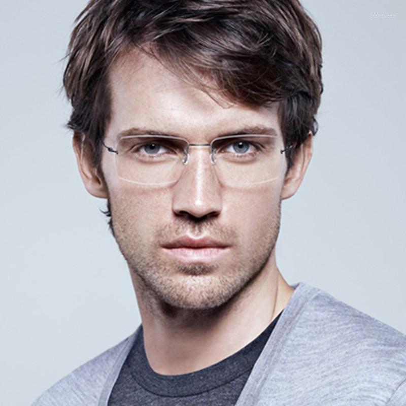 Sunglasses Frames Designer Brand Rimless Prescription Glasses Frame Lightweight Pure Titanium Men Woman Myopia Reading Eyeglasses Optical
Sunglasses Frames Designer Brand Rimless Prescription Glasses Frame Lightweight Pure Titanium Men Woman Myopia Reading Eyeglasses Optical