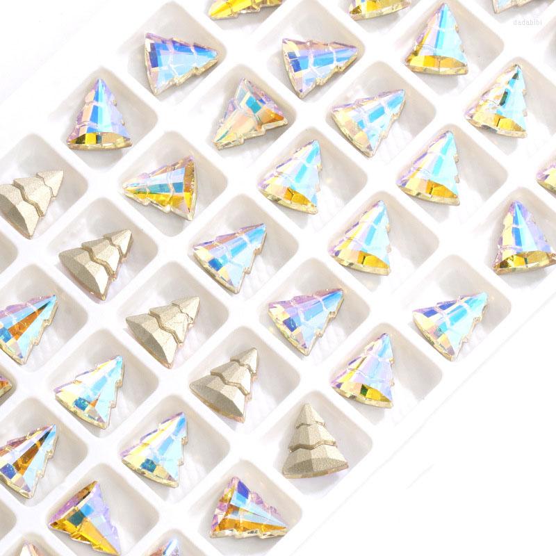 Nail Art Decorations Christmas Tree Crystal Diamond Pointed Back AB Non Fix Rhinestones For DIY 3D Decoration
Nail Art Decorations Christmas Tree Crystal Diamond Pointed Back AB Non Fix Rhinestones For DIY 3D Decoration