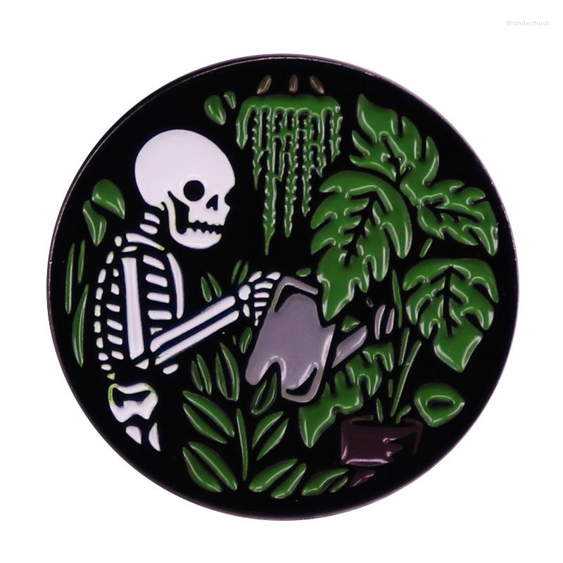 Brooches Plant Lover Funny Skull Enamel Pin Cool Badges On Backpack Brooch For Clothes Lapel Pins Cute Fashion Jewelry Accessories Gifts
Brooches Plant Lover Funny Skull Enamel Pin Cool Badges On Backpack Brooch For Clothes Lapel Pins Cute Fashion Jewelry Accessories Gifts