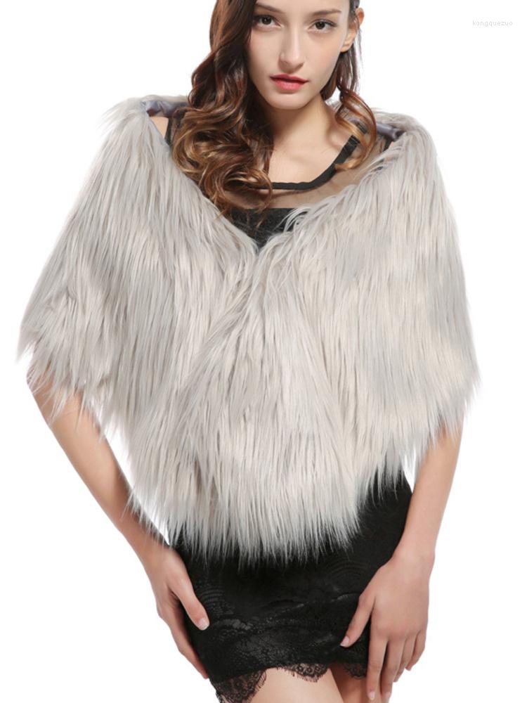 Women's Fur Winter Scarf Coat Jacket Shawl Women Female Furry Vest Fashion Korean Tops B117, Black
Women's Fur Winter Scarf Coat Jacket Shawl Women Female Furry Vest Fashion Korean Tops B117, Black