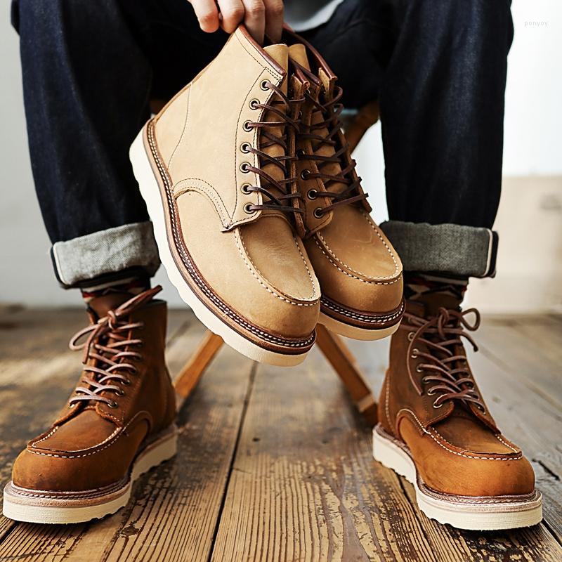 Boots Yomior Goodyear-Welted Vintage Handmade Men Shoes Round Toe Genuine Leather Platform Tooling Ankle Motorcycle, 888
Boots Yomior Goodyear-Welted Vintage Handmade Men Shoes Round Toe Genuine Leather Platform Tooling Ankle Motorcycle, 888