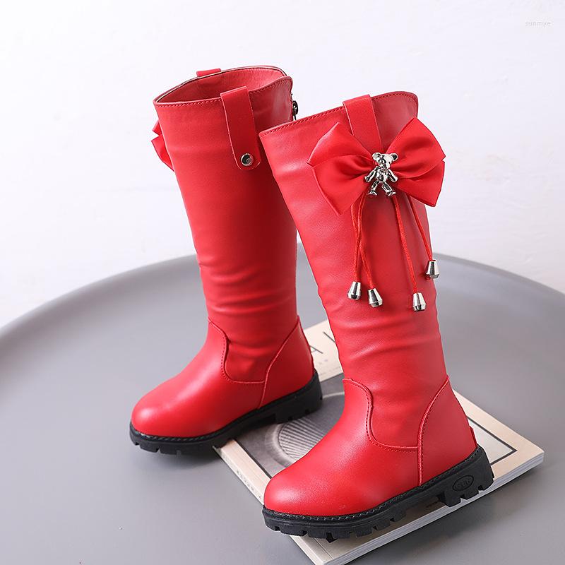Boots Red Pleated PU Children's Bowknot Non Slip Girls' Long 2022 Spring And Autumn Casual Princess Kids Fashion Versatile, Black
Boots Red Pleated PU Children's Bowknot Non Slip Girls' Long 2022 Spring And Autumn Casual Princess Kids Fashion Versatile, Black