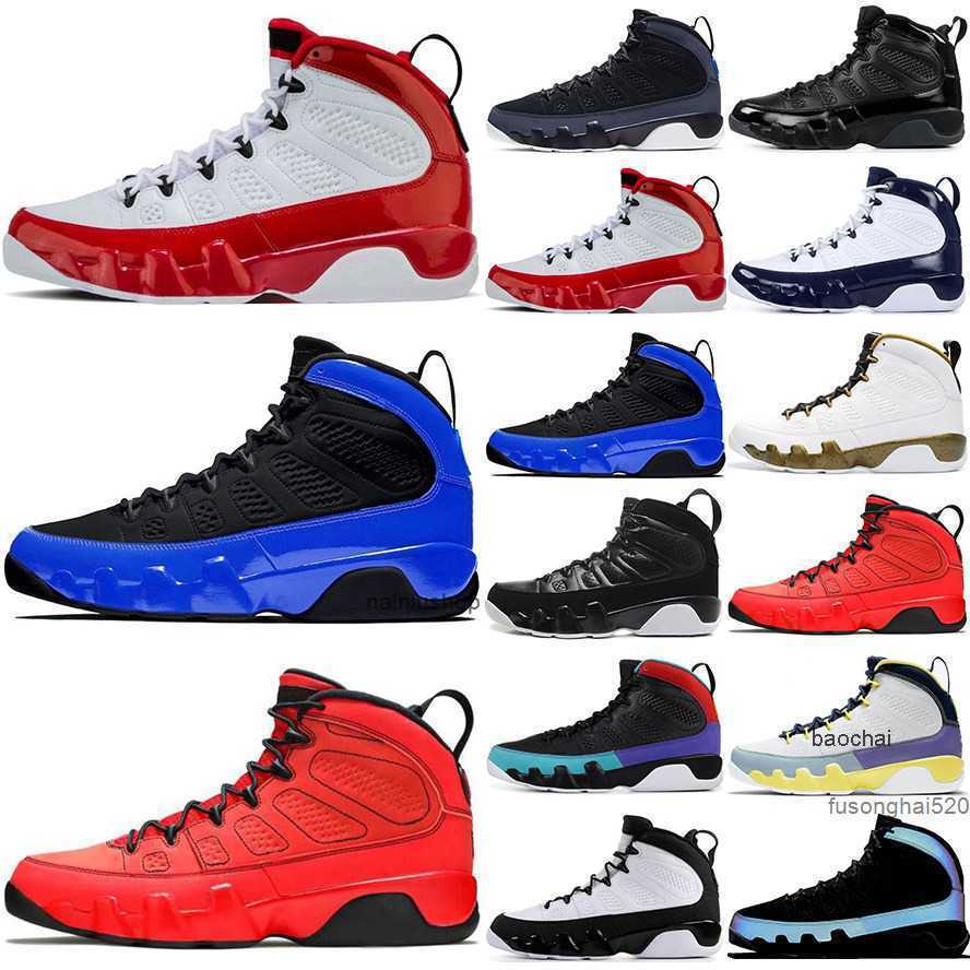 2026 9 9s Basketball Shoes Men black blue Black white bred City of Flight LA Dream It Do It gym red Sport Trainer Sneakers