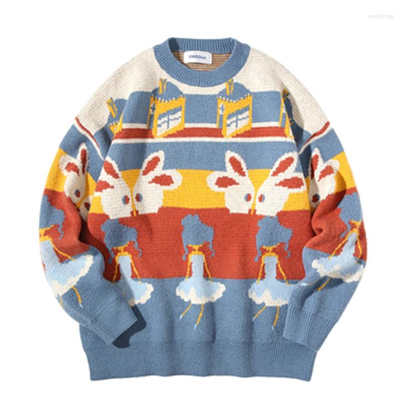 Men' Sweaters YlSHioo Couple Knitwear Cartoon Harajuku Sweater Men Vintage Clothes Hip Hop Streetwear Knit Pullover Winter Oversized, Blue
Men' Sweaters YlSHioo Couple Knitwear Cartoon Harajuku Sweater Men Vintage Clothes Hip Hop Streetwear Knit Pullover Winter Oversized, Blue