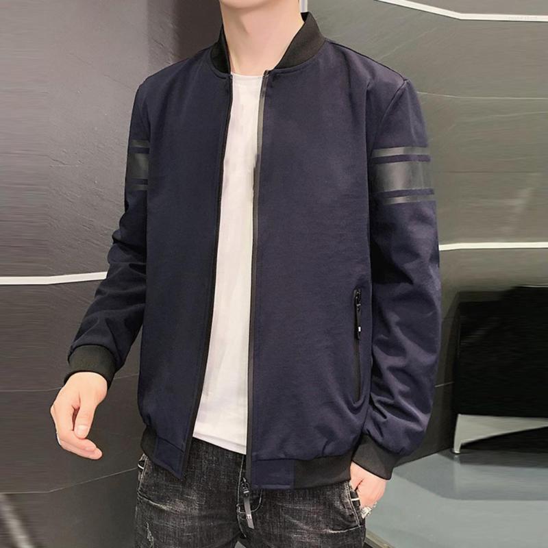 Men's Jackets Men Jacket Solid Color Stand Collar Long Sleeves Zipper Streetwear Autumn Ribbed Cuff Sports Windbreaker For School, Black
Men's Jackets Men Jacket Solid Color Stand Collar Long Sleeves Zipper Streetwear Autumn Ribbed Cuff Sports Windbreaker For School, Black