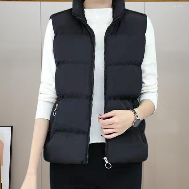 Women's Vests Autumn Winter Plush Lining Waistcoat Slim Fit Cotton Padded Women Vest Zipper Stand Collar Sleeveless Jacket Streetwear, Black
Women's Vests Autumn Winter Plush Lining Waistcoat Slim Fit Cotton Padded Women Vest Zipper Stand Collar Sleeveless Jacket Streetwear, Black