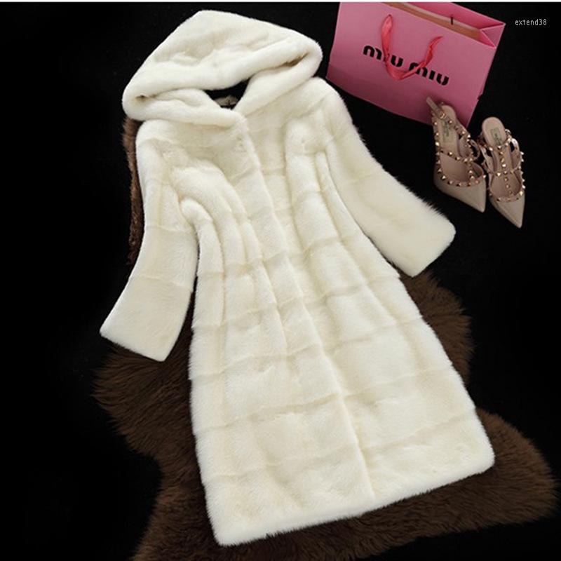 Women' Fur Winter Faux Coats Women 2022 Simple Fashion Mink Hair Outerwear Female Elegant Thick Warm Parkas Jackets Manteau Femme Hiver, Black
Women' Fur Winter Faux Coats Women 2022 Simple Fashion Mink Hair Outerwear Female Elegant Thick Warm Parkas Jackets Manteau Femme Hiver, Black
