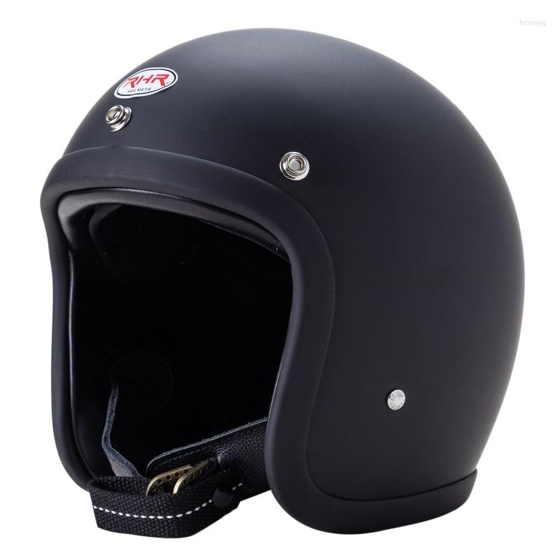 Motorcycle Helmets Helmets&CO Series Helmet RHR Fiberglass Shell Low Profile And No Mushroom Head Vintage Capacete, Glossy black
Motorcycle Helmets Helmets&CO Series Helmet RHR Fiberglass Shell Low Profile And No Mushroom Head Vintage Capacete, Glossy black