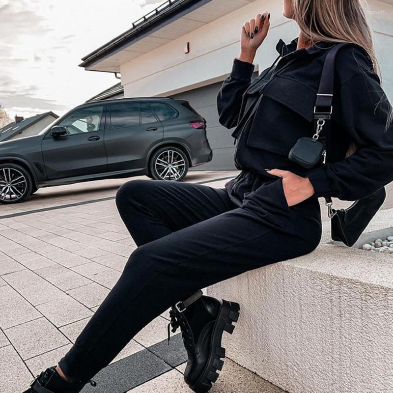 Women' Two Piece Pants 2 Pcs/Set Cool Winter Coat Suit Loose Streetwear Jacket Trousers Set Zipper Multi Pockets Spring Outfit, Beige
Women' Two Piece Pants 2 Pcs/Set Cool Winter Coat Suit Loose Streetwear Jacket Trousers Set Zipper Multi Pockets Spring Outfit, Beige