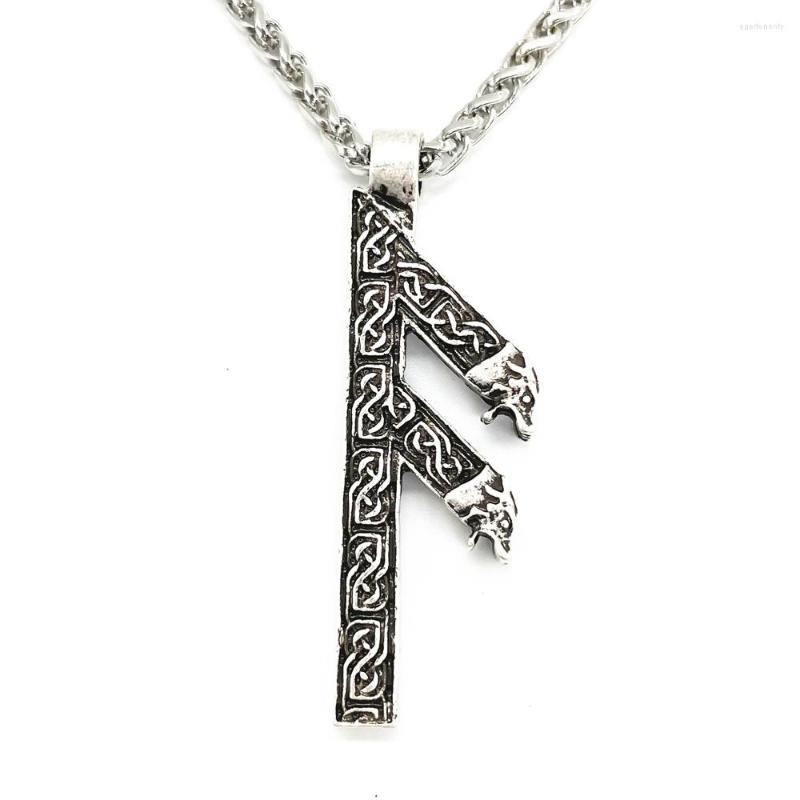 Pendant Necklaces Double Sides Viking Wolf Amulet Norse God Odin Ansuz Runes Jewelry Vintage Necklace Men Talisman
Pendant Necklaces Double Sides Viking Wolf Amulet Norse God Odin Ansuz Runes Jewelry Vintage Necklace Men Talisman
